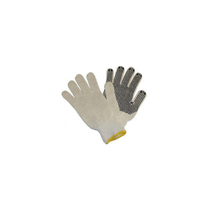 Set 2 manusi de lucru fir de bumbac cu palma intarita in puncte Jbm 51785