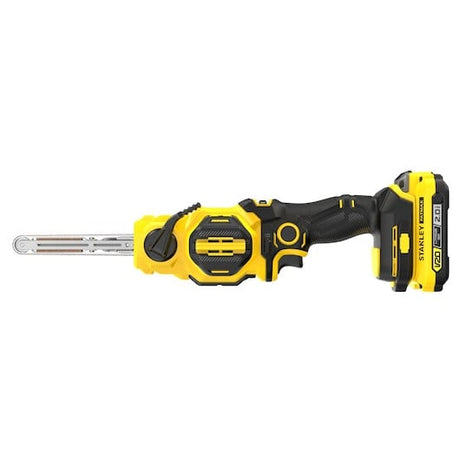 Masina de slefuit cu banda cu acumulatori SFM V Stanley SFMCE210D2KQW – imagine 4