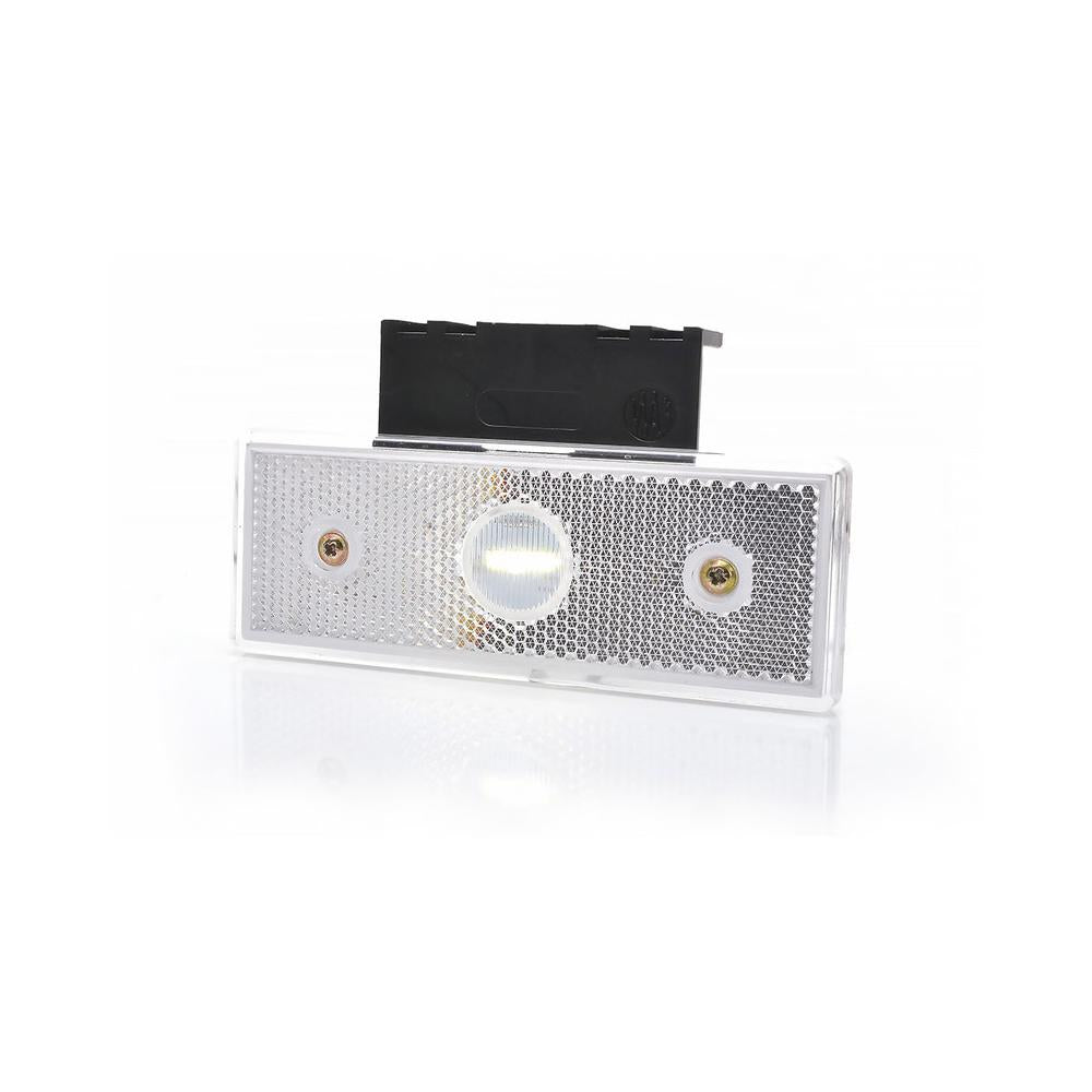 Lampa gabarit LED 1414 W201, 12V-24V, pozitie alb Was