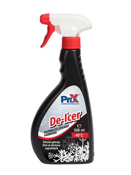 Solutie pentru dezghetat geamuri ProX DE ICER 500 ml 12210097
