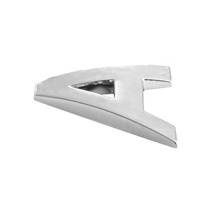 Ornament auto 3D. litera A. 26 mm. cromat Mega Drive 64393