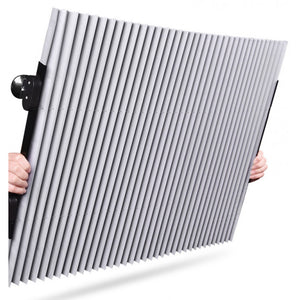 Parasolar auto retractabil 150 x 70cm - CarGuard PAR001 – imagine 3