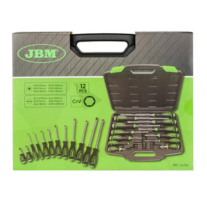 Set 12 surubelnite cu varf magnetic JBM 54126 – imagine 5