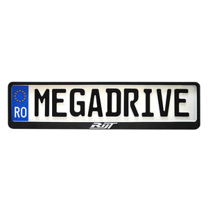 Suport numar inmatriculare Mega Drive personalizat 3D 1 buc 62951