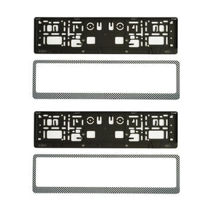 Suport numar inmatriculare Mega Drive carbon set 2 buc 45191