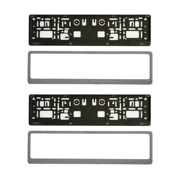 Suport numar inmatriculare Mega Drive carbon set 2 buc 45191