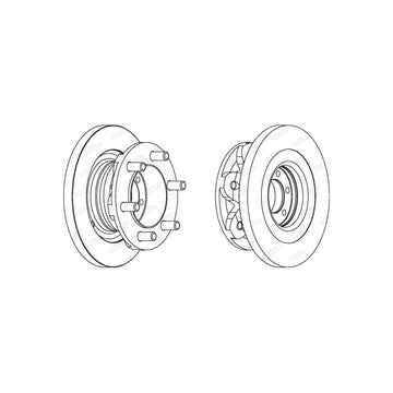 Disc frana fata Beral BCR139A