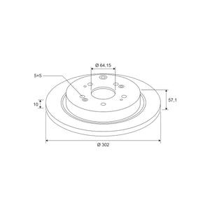 Disc frana Valeo 672515 – imagine 3