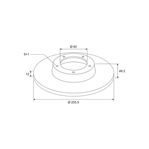 Disc frana Valeo 672547 – imagine 4