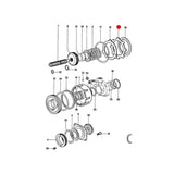 Disc intermediar priza putere Deutz-Fahr 025539360