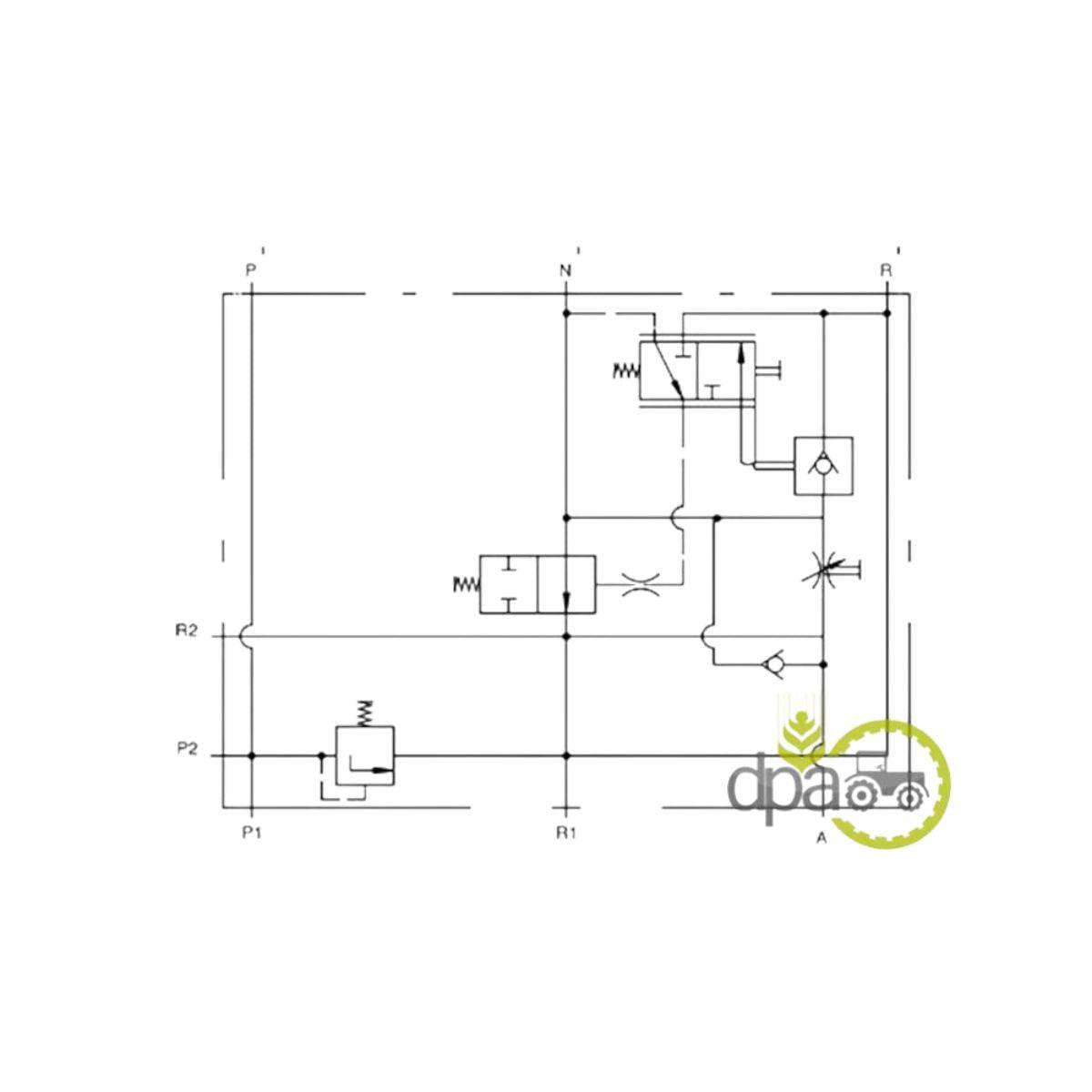 Distribuitor hidraulic Deutz-Fahr 3140895R92