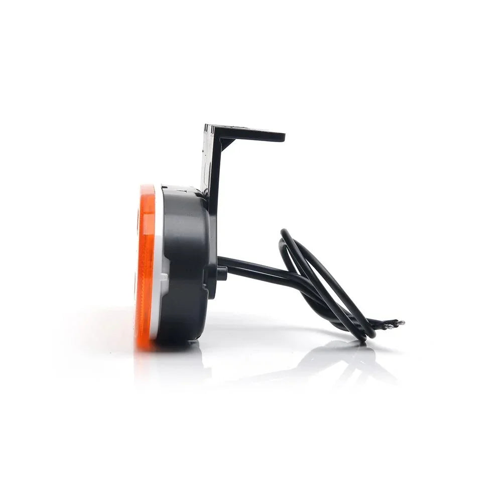Lampa gabarit LED 1386 W197, 12V-24V, pozitie portocaliu Was