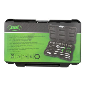 Trusa de tubulare hexagonale 1/4` Jbm 54105