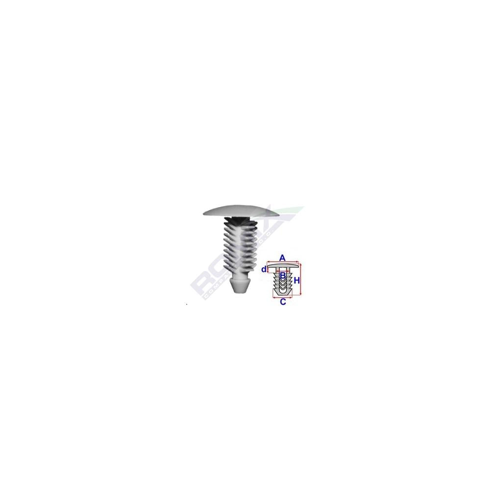 Clips de tavan pentru Fiat set 10 buc Romix C60359