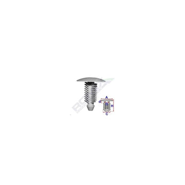 Clips de tavan pentru Fiat set 10 buc Romix C60359