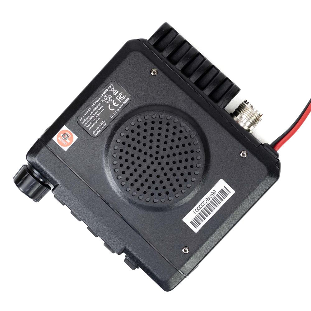 Statie radio cb Pni escort HP 6500 pro, multi-standard, vox, nrc, 4W, am-fm, 12V, sq, asq, mufa de bricheta inclusa PNI-HP-6500P