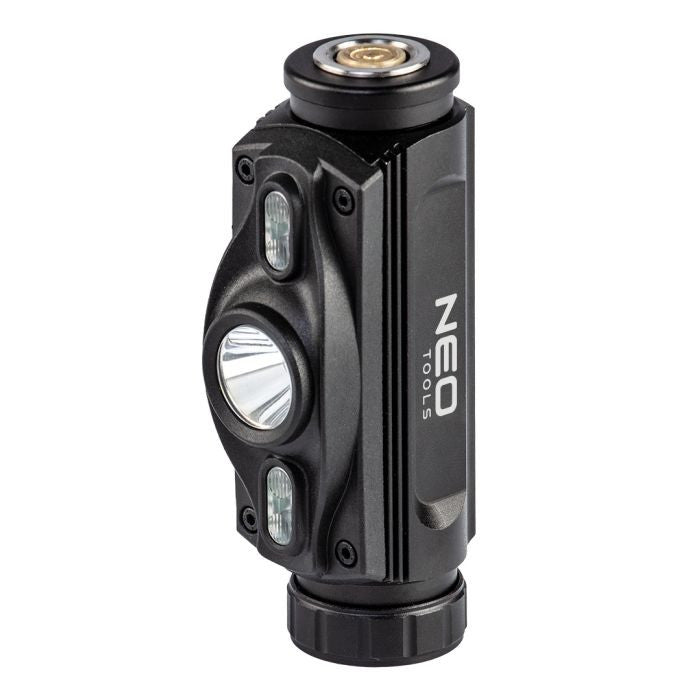Lanterna frontala reincarcabila prin USB, 1000 lm rosu / albastru CREE LED, acc. 3.7V Li-Ion Neo Tools 99028 – imagine 2