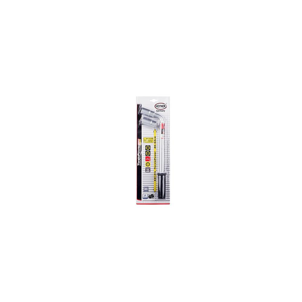 Cheie pentru roti tip L extensibila 17/19/21/23MM Heyner 417100
