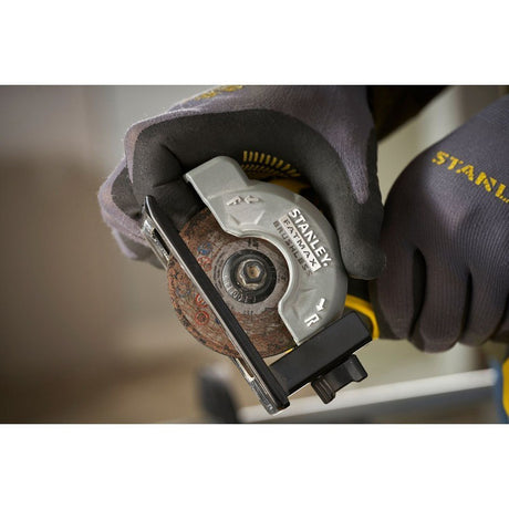 Mini polizor cu acumulator, panza 76 MM Stanley SFMCM300D2QW – imagine 5