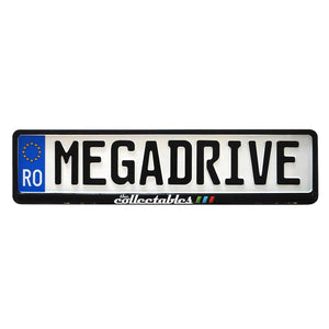 Suport numar inmatriculare Mega Drive personalizat doming print 1 buc 62954