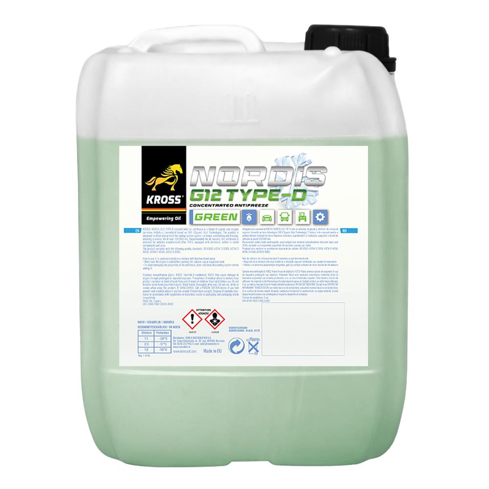 Antigel concentrat Kross nordis tip d - 5 L SN81010-KS-130370