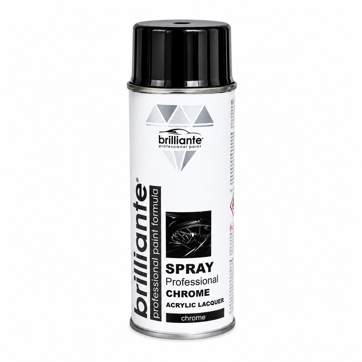 Spray vopsea crom argintiu auto 400 ml brilliante