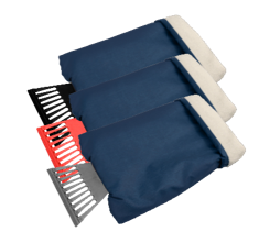 Răzător de parbriz cu mănușă (interior polar) Kufieta 13363024