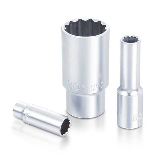 Cheie tubulara lunga 3/8 15mm 12PT Toptul BAEF1215