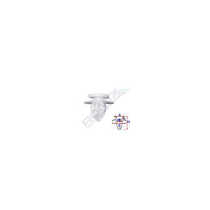 Clips tapiterie pentru mitsubishi/toyota/honda/hyundai/lexus 8.6X17.2MM - alb set 10 buc Romix C10076