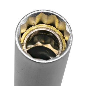 Cheie extralunga 250 mm magnetizata pentru bujii 14 mm Jbm 52316