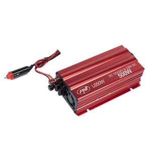 Invertor de tensiune Pni L650W, alimentare duala 12V/24V, iesire 230V, 500W, sinus modificat, mufa USB 5V 500MAH, cu clesti alimentare si mufa de bricheta inclusa PNI-L650W-DV