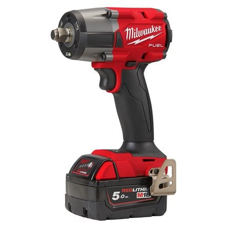 Cheie de impact Milwaukee 1/2″ 745Nm 18V M18FMTIW2F12-502X, M18 FUEL, , 2 x M18 B5 acumulator, M12-18 FC încărcător, cutie HD 4933478450