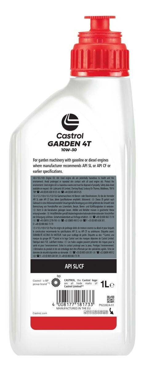 Ulei Castrol Garden 4T 10W30 1L 15F1BD – imagine 2