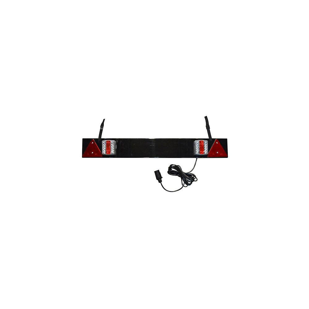 Bara pentru remorca cu 2 reflectoare LED si 2 triunghiuri reflectorizante. cablu de 5 m Jbm 52838
