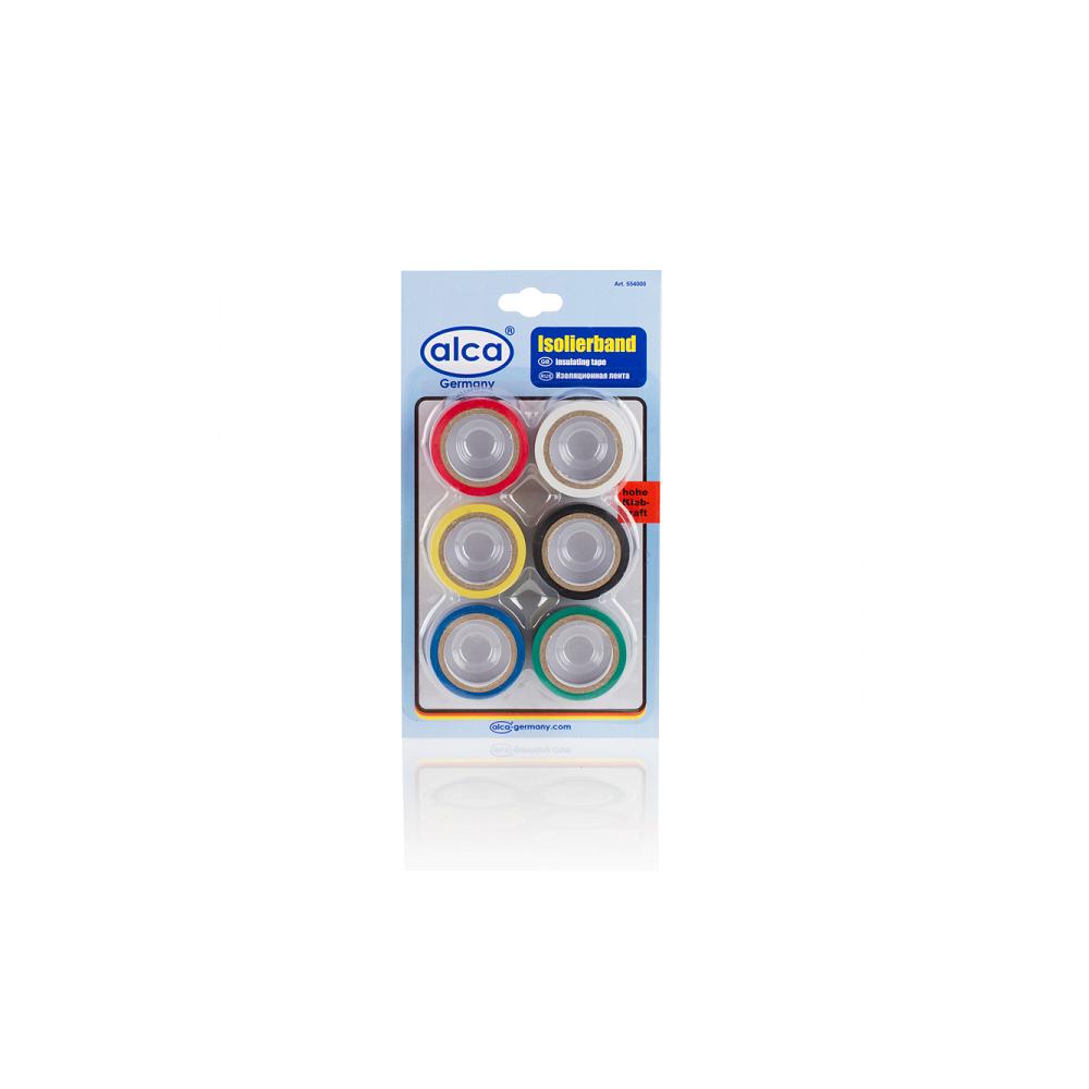 Banda izolatoare adeziva colorata 6 x 5 m Alca 554000