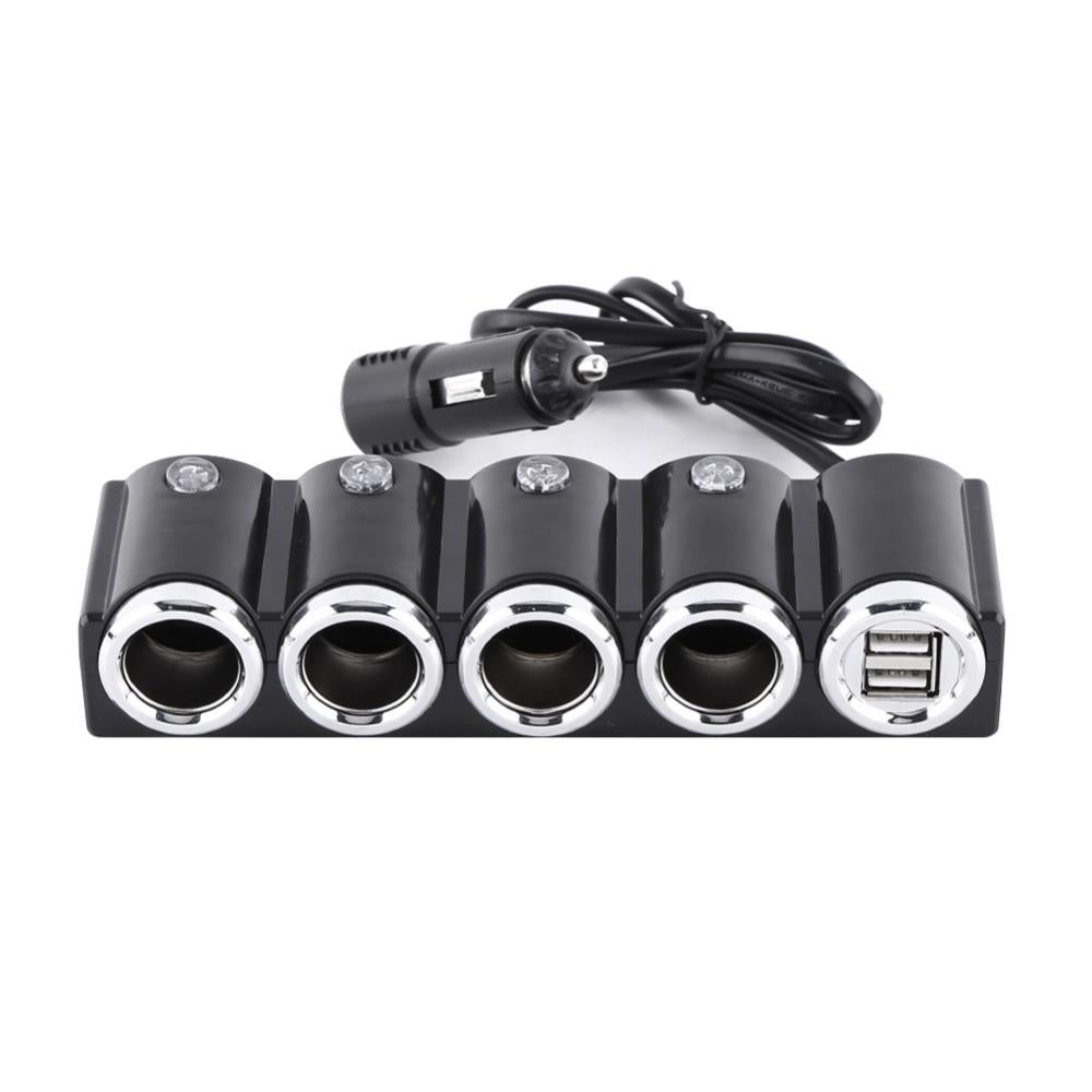 Incarcator auto Pni lighter 04 cu 4 iesiri bricheta 12V/24V si 2 iesiri USB (1A), indicator LED PNI-SBR04