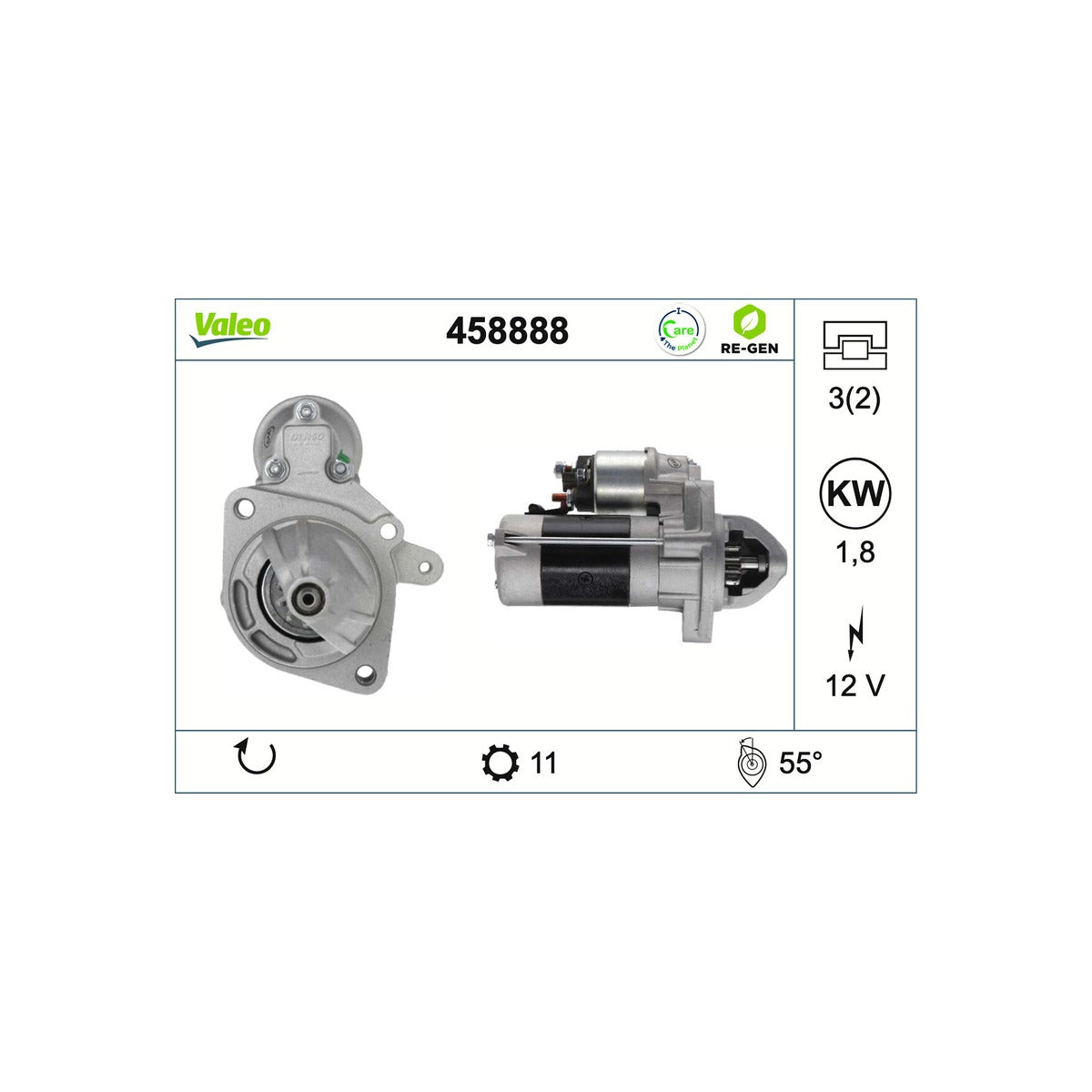 Electromotor la schimb Valeo 458888