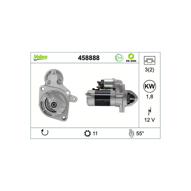 Electromotor la schimb Valeo 458888