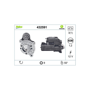 Electromotor Valeo 432591