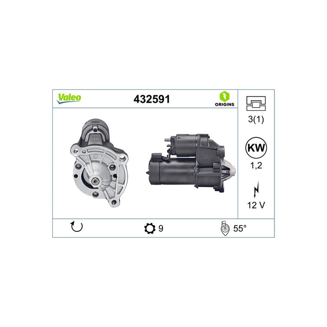 Electromotor Valeo 432591