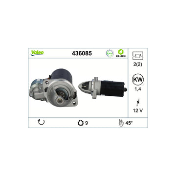 Electromotor Valeo 436085