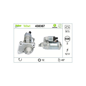 Electromotor Valeo 438367