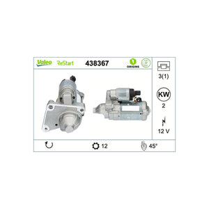 Electromotor Valeo 438367