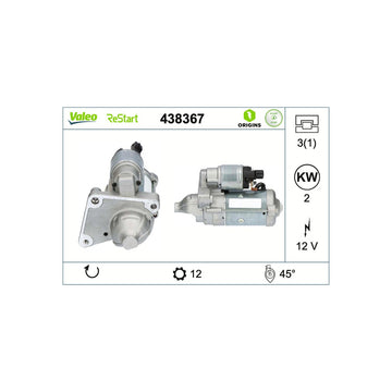 Electromotor Valeo 438367