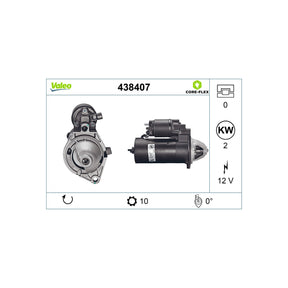 Electromotor Valeo 438407