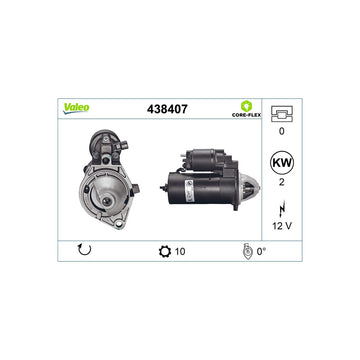 Electromotor Valeo 438407