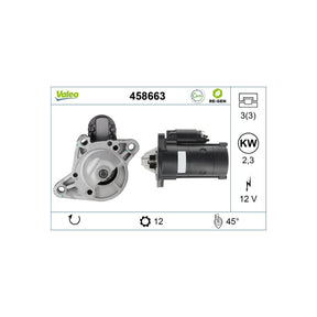 Electromotor Valeo 458663