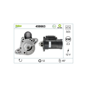 Electromotor Valeo 458663