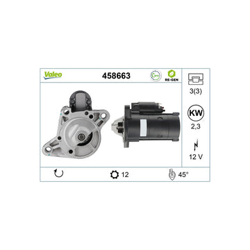 Electromotor Valeo 458663