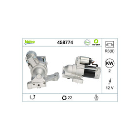 Electromotor Valeo 458774